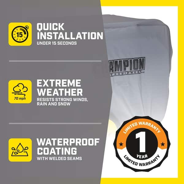 Weather-Resistant Storage Cover for 12000-Watt Portable Generators