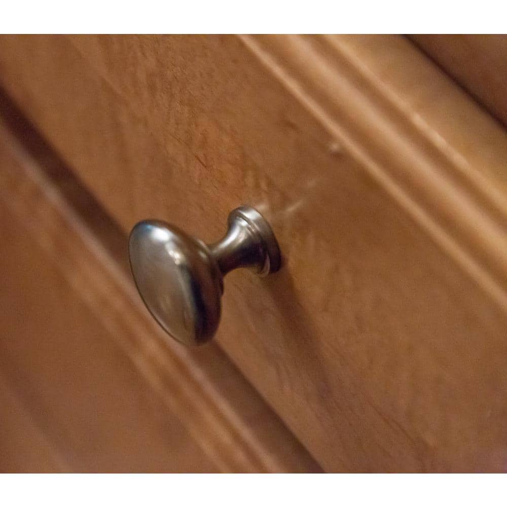 Midtown Satin Nickel Round Cabinet Knob Value Pack