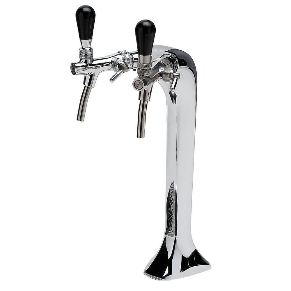 2 Handle 12 in. Faucet for Instant Cold Water Dispenser without Tank in Stainless Steel price history on PriceWatchPro