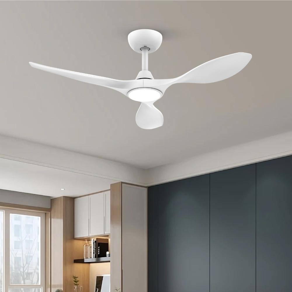 C3 42 in. Indoor Ceiling Fan with Light and Remote, Quiet Reversible DC Motor and 3 CCT Dimming Light Kit, White price history on PriceWatchPro