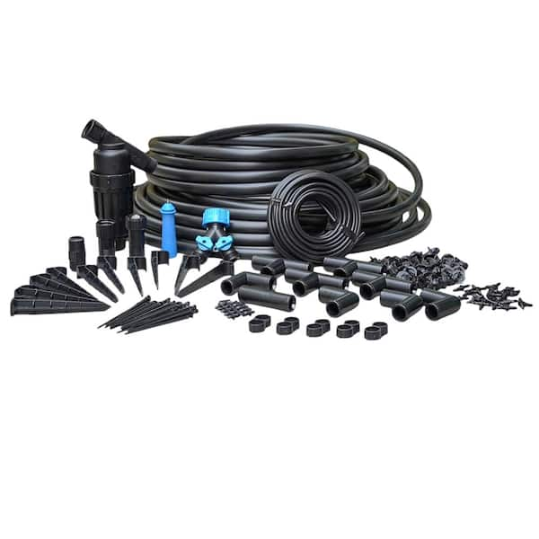 Complete Drip Kit for Rain Barrel Irrigation (for 50 Plants)