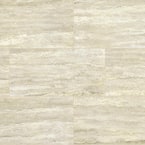 Pietra Trevi White 12 in. x 24 in. Polished Porcelain Floor and Wall Tile (32 -Cases/512 sq. ft./Pallet)