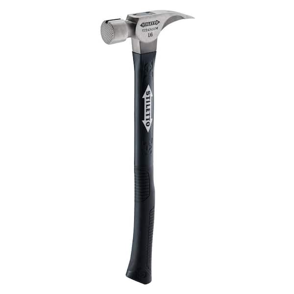 16 oz. Milled Curved Fiberglass Hammer with 18 in. Handle