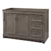 Home Decorators Collection Naples 30 in. W x 21.63 in. D x 34 in. H Bath  Vanity Cabinet without Top in Distressed Grey NADGA3021DL - The Home Depot