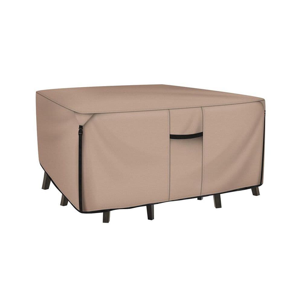 62 Inch Square Heavy Duty Waterproof Outdoor Patio Table and Chairs Cover with Elastic Draw Cords price history on PriceWatchPro