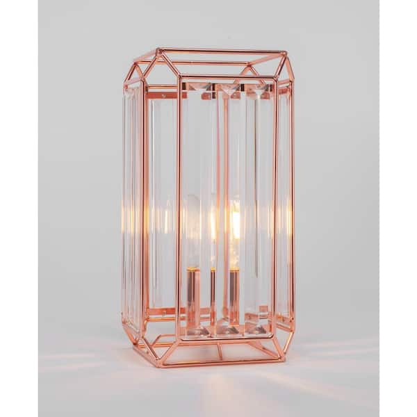 Bradley 12.5 in. Copper Lamp Buffet Lamp
