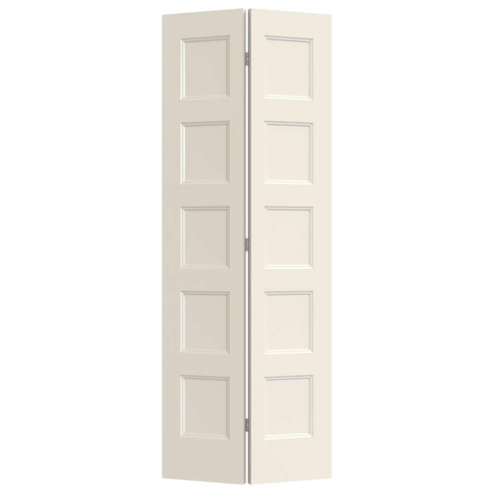 JELDWEN 30 in. x 80 in. Conmore Primed Smooth Molded Composite Closet