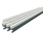 2 in. x 36 in. x 84 in. Silver Aluminum/Vinyl Top and Sides Weatherstrip Kit
