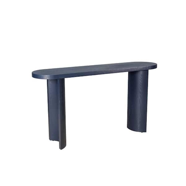 60 in. W x 15 in. D x 32 in. H Bathroom Navy Blue Linen Cabinet