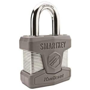 1-1/8 in. Keyed Padlock with SmartKey Security