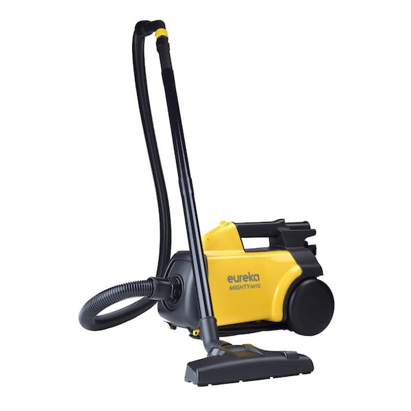 Eureka Mighty Mite Bagged Corded with Standard Filter for Carpets & Hard Floors in Yellow, Canister Vacuum
