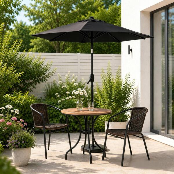 5ft outdoor patio umbrella Tangkula 5 FT Umbrella, Table Market with Quick-Release Button, 4 Sturdy Ribs, Fade Resistant & Waterproof Canopy, Sun-protective, for Garden, Poolside, Backyard (Navy) : Patio, Lawn & tipping weight Solid 5 Foot Replacement Umbrella