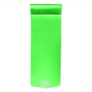 Splash 1.25 in. Thick Foam Swimming Pool Float Mat, Fierce Green
