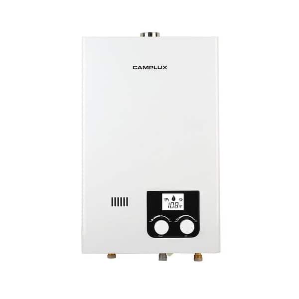 CAMPLUX Camplux 10 l 2.64 GPM Residential High Capacity Color Screen Liquid Propane Tankless Water Heater