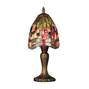 15 in. Vickers Antique Brass Table Lamp