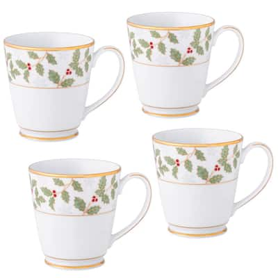 Artvigor 6-Pieces 220ml/7.5 oz. Tea and Coffee Service Set Gray Glazed  Porcelain Coffee Cup & Saucer with Gift Box for Christmas ART-CC003 - The  Home Depot