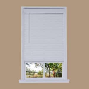 2 in - Faux Wood Blinds - Blinds - The Home Depot