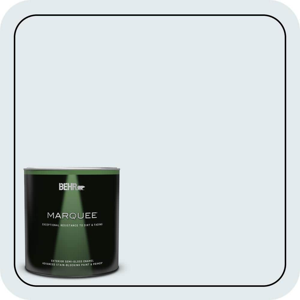 1 qt. #570A-1 Ice Floe Semi-Gloss Enamel Exterior Paint & Primer price history on PriceWatchPro