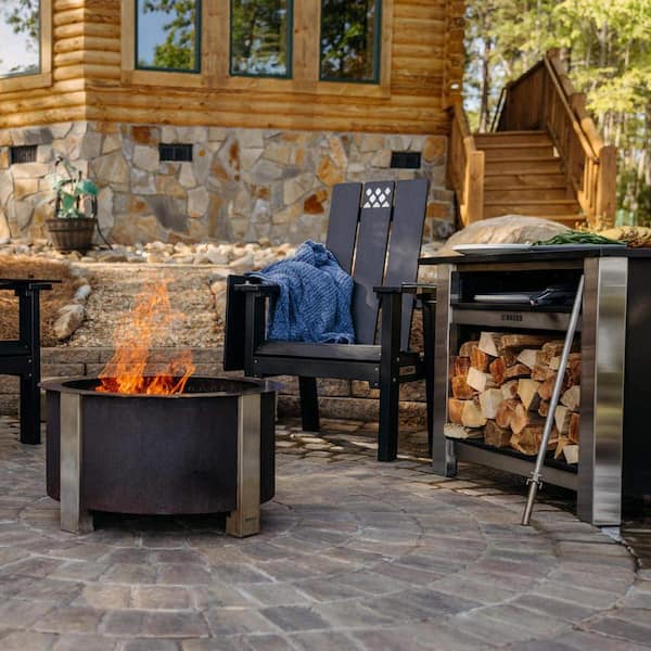 Breeo X Series Outdoor Armchair – Durable Poly Lumber with