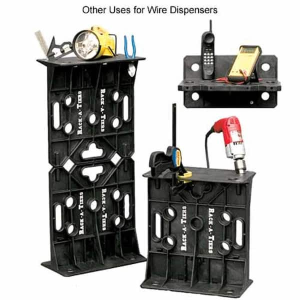 Rack-A-Tiers Wire Dispenser Rack-A-Tiers - The Home Depot