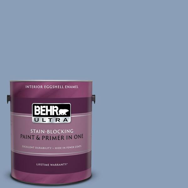 BEHR ULTRA 1 gal. #UL240-17 China Silk Eggshell Enamel Interior Paint and Primer in One
