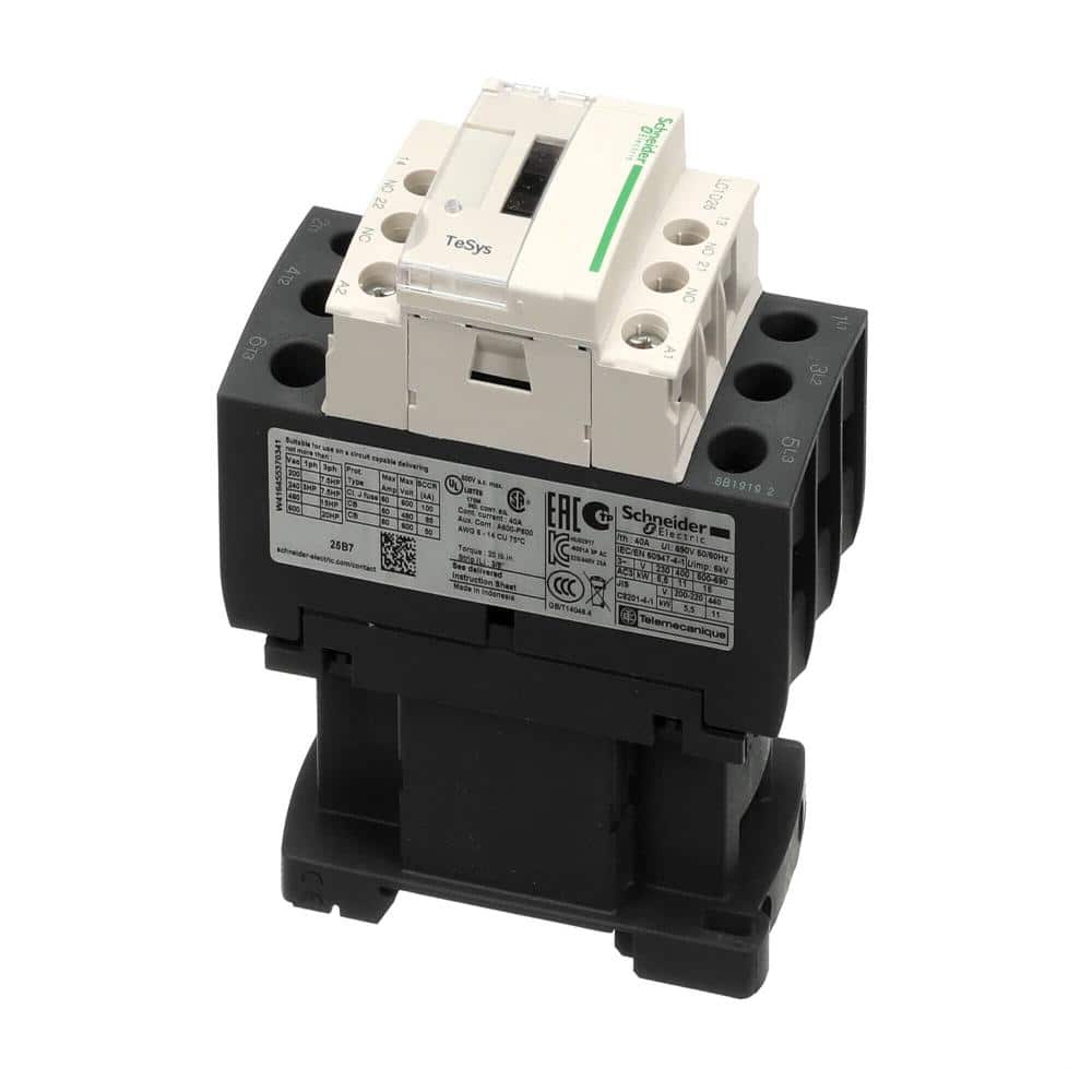 3-Pole Contactor, 25A, 24V, Lc1D25 price history on PriceWatchPro