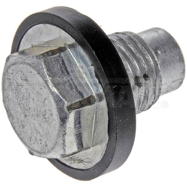 Autograde Oil Drain Plug Pilot Point Molded Gasket M14-1.50, Head Size 17Mm