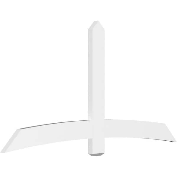 Ekena Millwork Bellingham 84 in. W x 42 in. H x 2 in. D Signature Polyurethane Bracket
