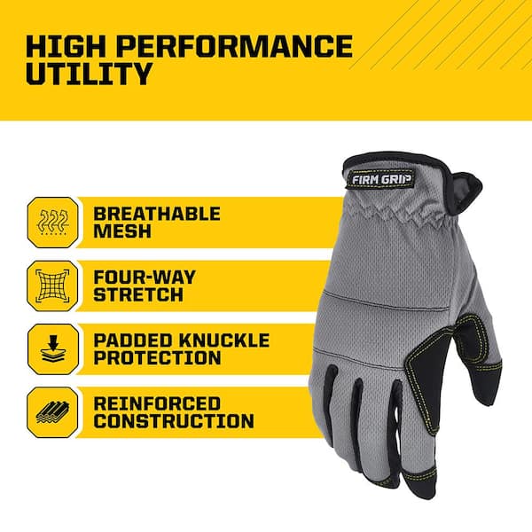 FIRM GRIP Large Utility Work Gloves (9-Pair) 34301 - The