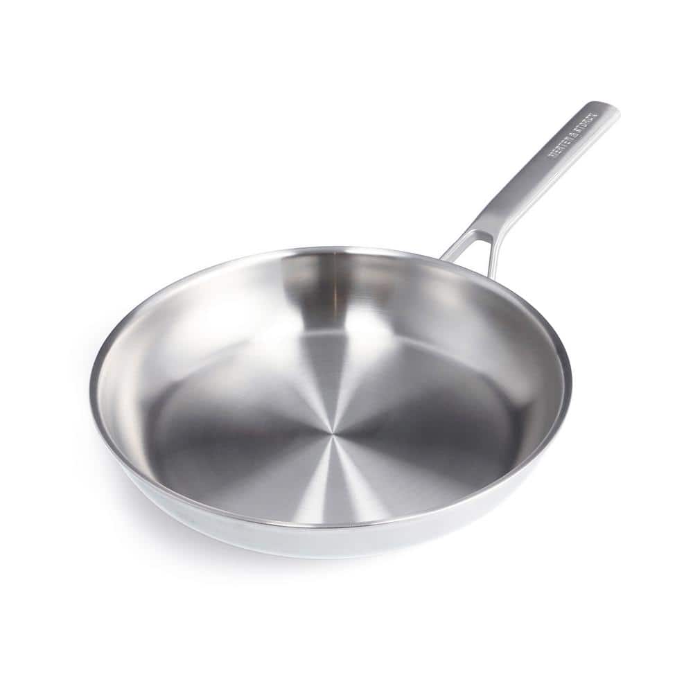 Stainless Steel 12" Non-Stick Frying Pan with Welded Handle