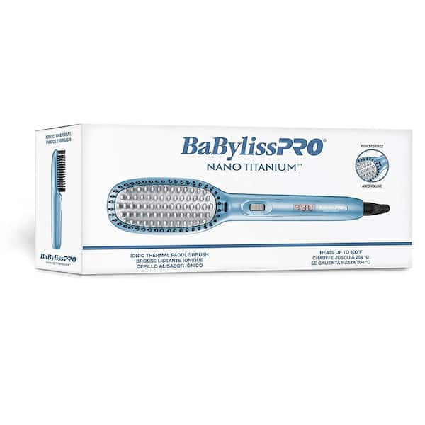 Conair BaBylissPRO 2 in. Nano Titanium Ultra-Thin Hair Straightener  BNT4074TUC - The Home Depot
