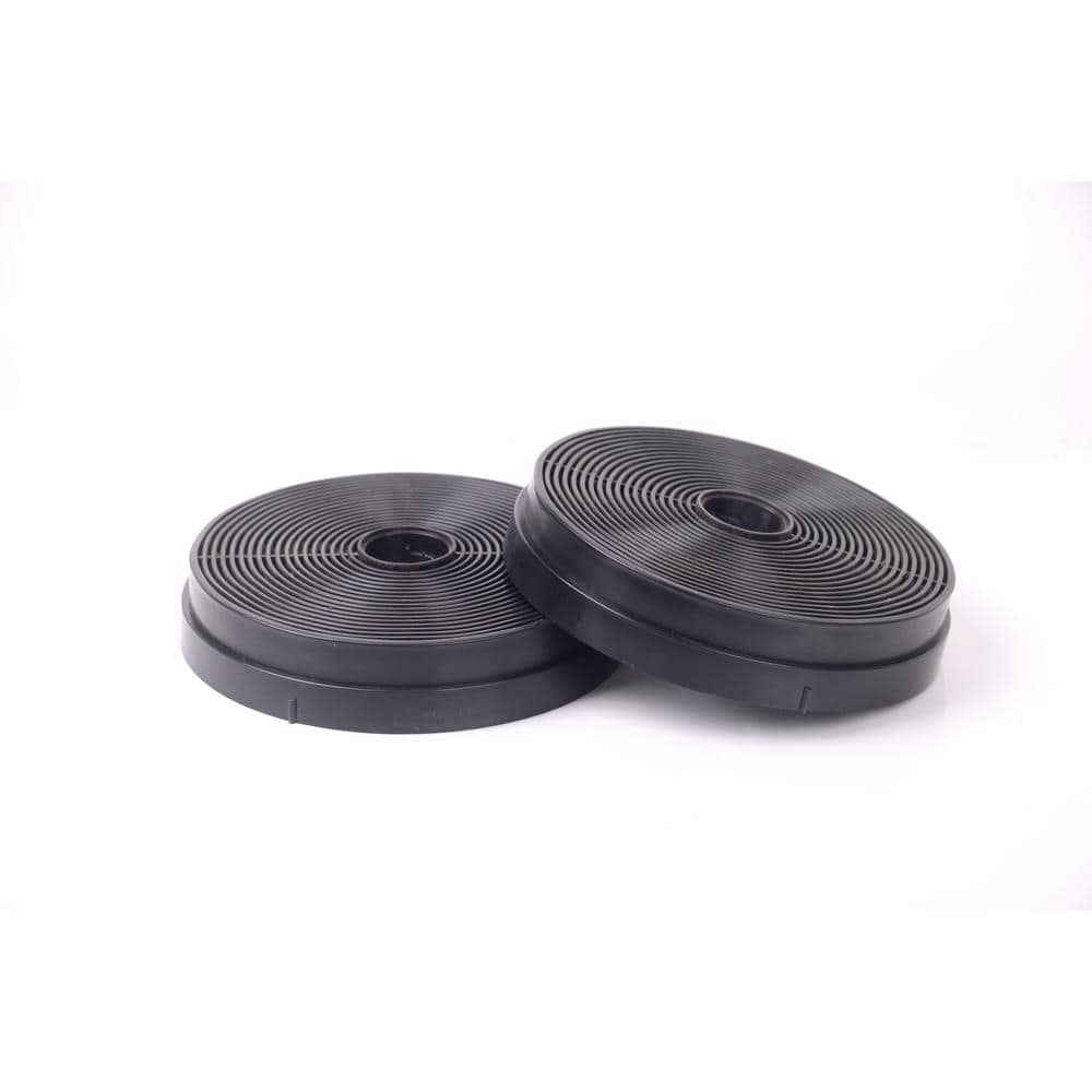 Vissani Charcoal Filters for Pyramid Wall Mount Range Hood (2Pack