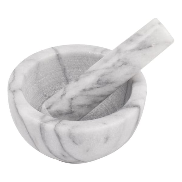Marble Mortar and Pestle Set