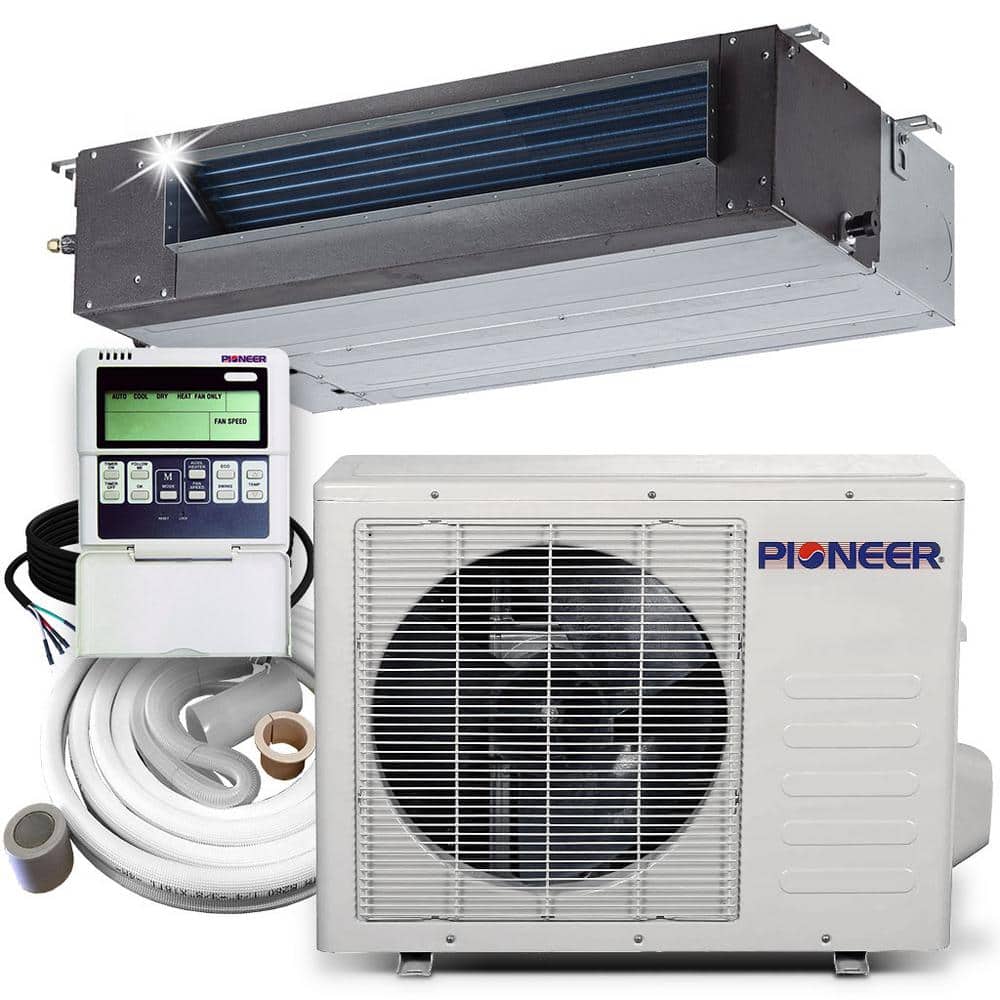 24,000 BTU 2 Ton 21.5 SEER Ceiling Concealed Non Ductless Mini Split Air Conditioner with Heat Pump 208/230V price history on PriceWatchPro