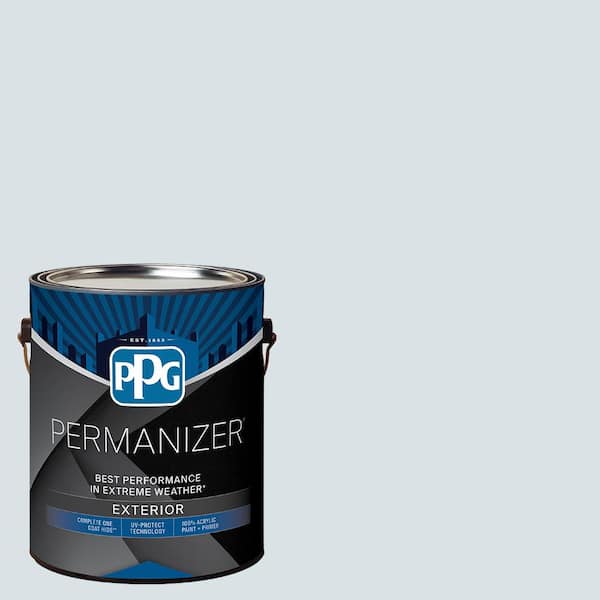 1 gal. PPG1152-1 Subtle Blue Semi-Gloss Exterior Paint