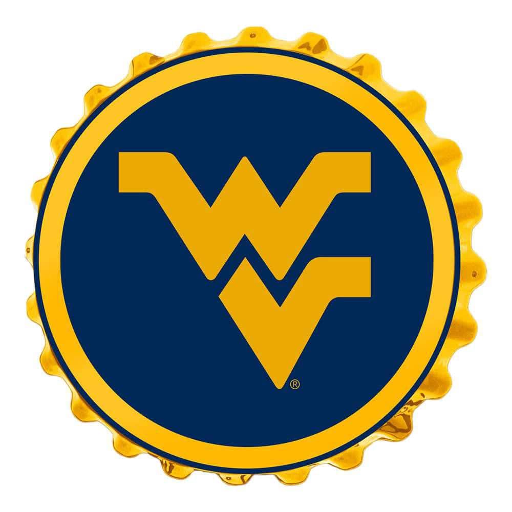 19 in. West Virginia Mountaineers Plastic Bottle Cap Decorative Sign price history on PriceWatchPro
