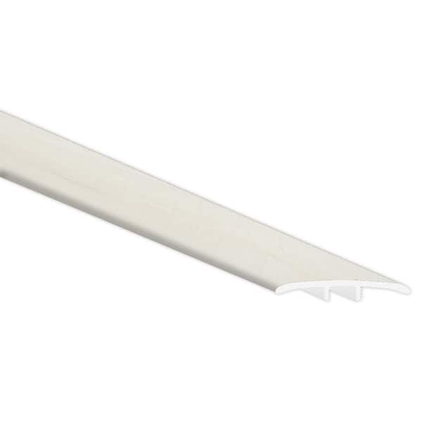 MSI Whitmore White 1/4 in. T x 1.77 in. W x 94 in. L Luxury Vinyl T-Molding