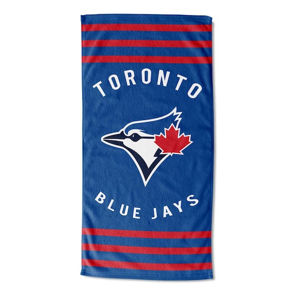 THE NORTHWEST GROUP Blue Jays Stripes Multi Colored Beach Towel
