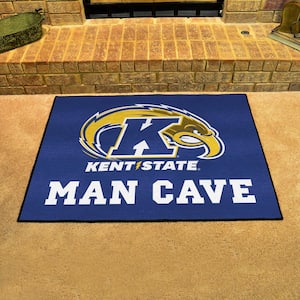 Kent State University Blue Man Cave 3 ft. x 4 ft. All-Star Area Rug