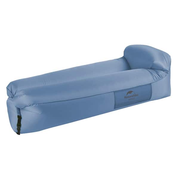 Cesicia Double-layer Pillow Type Lazy Inflatable Sofa in Ink Blue Camping Pad