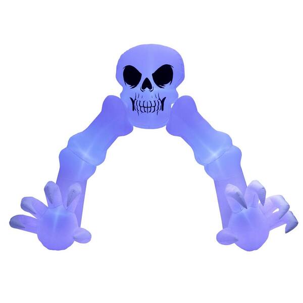 Home Accents Holiday 14 ft. GiantSized LED Skeleton Archway 24GM53040