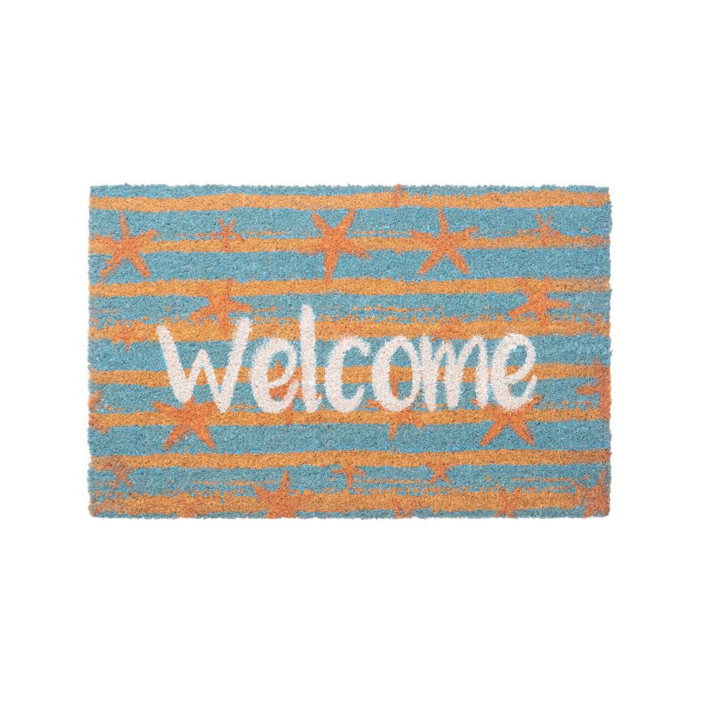 HOMEIDEAS Indoor Door Mat Doormat 17"x29" Front Door