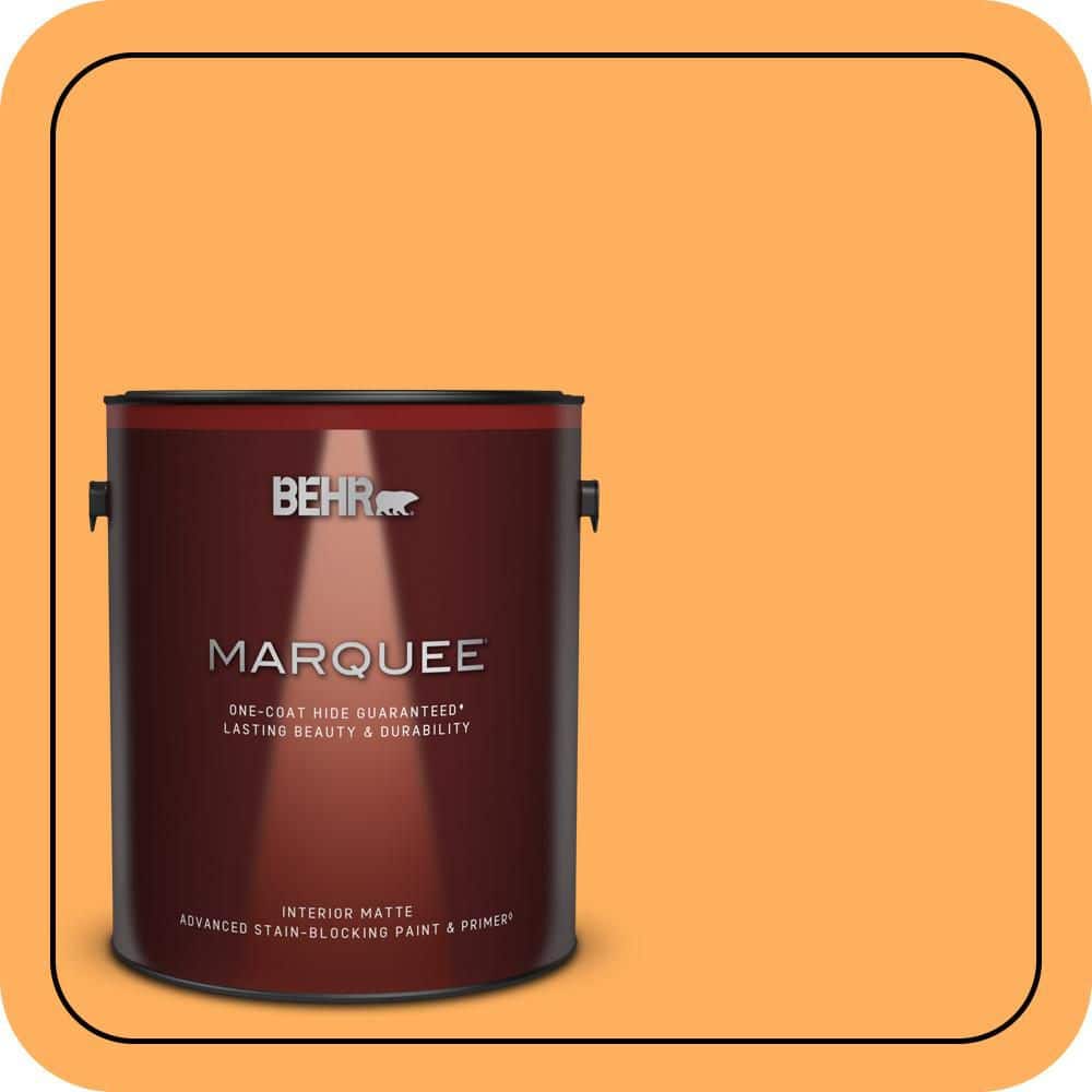 1 gal. #280B-5 Vintage Orange Matte Interior Paint & Primer product image for price tracking