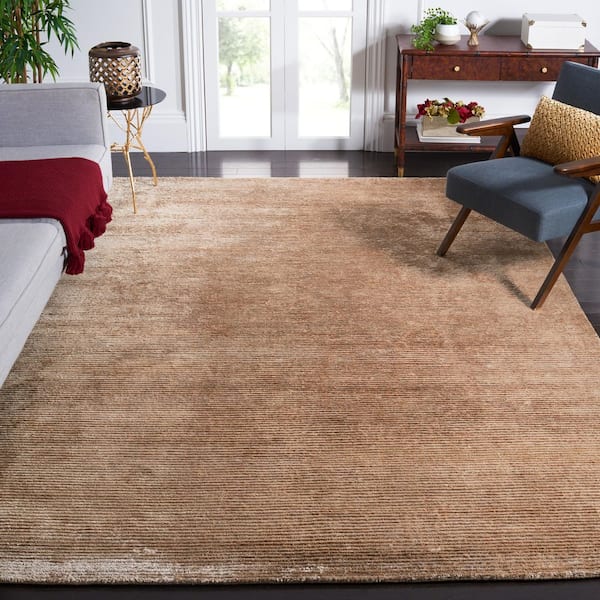 Mirage 10 ft. x 14 ft. Incense Solid Color Area Rug