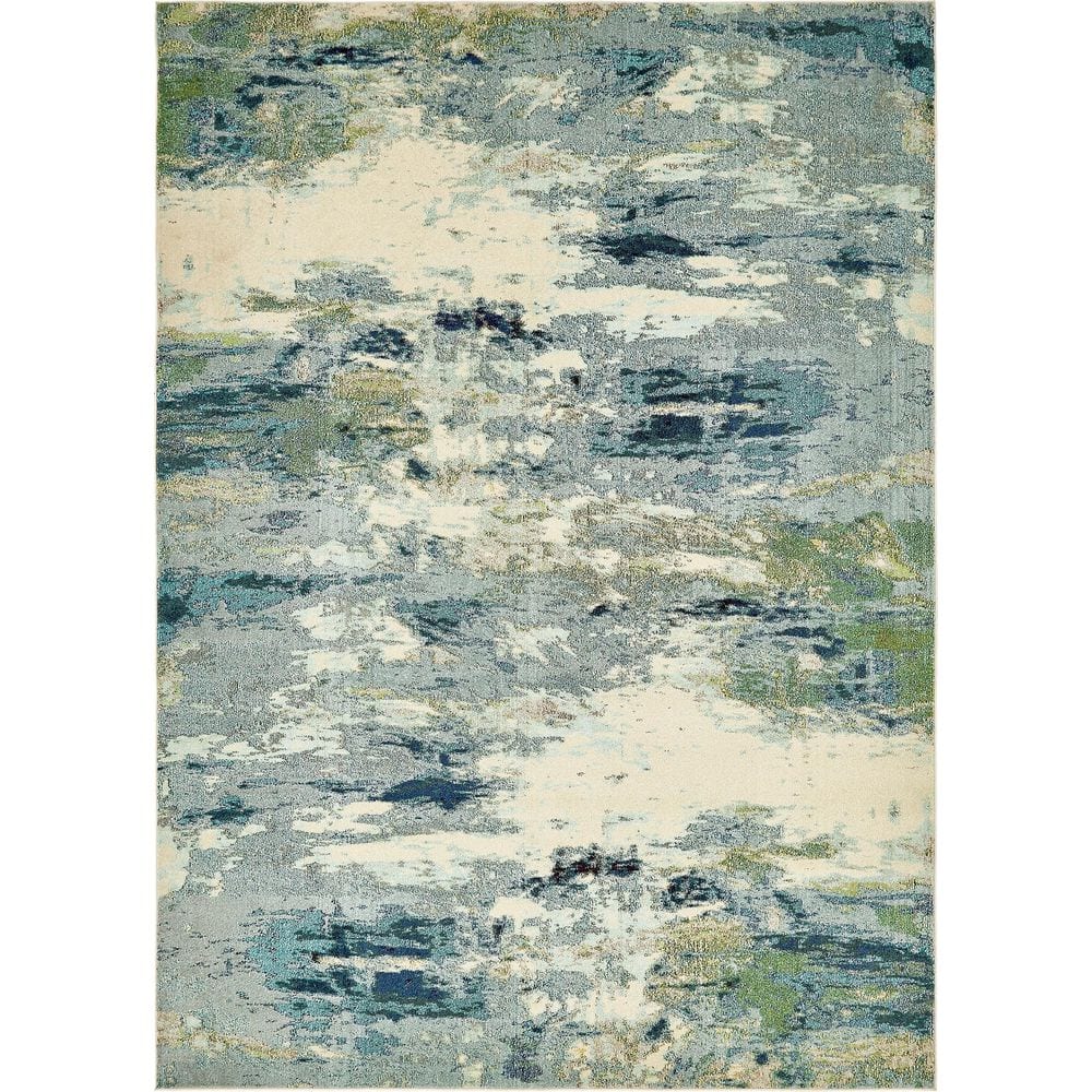 Chromatic Avalon Light Blue 9' 0 x 12' 0 Area Rug price history on PriceWatchPro