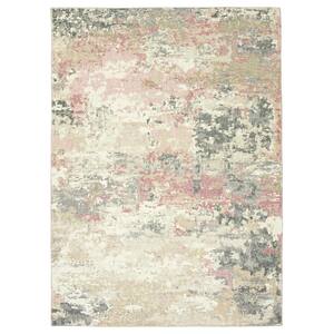 Ariana Blush 8 ft. x 10 ft. Ombre Transitional Area Rug
