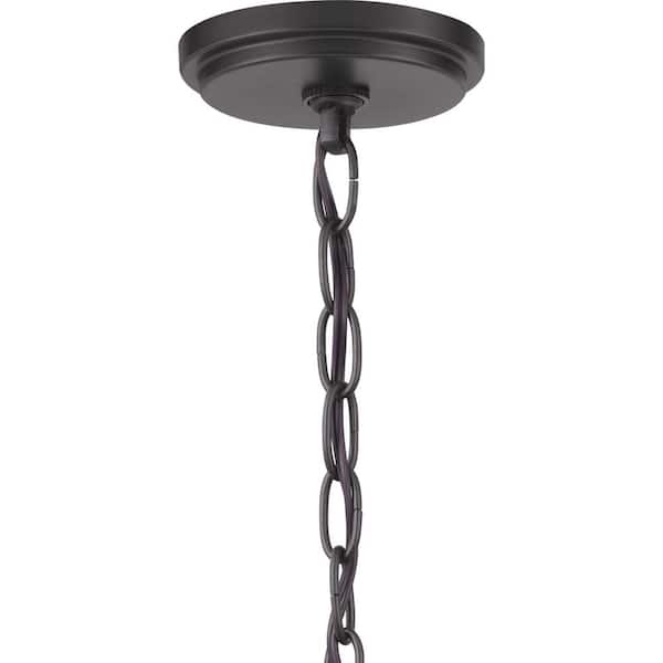 Progress Lighting Blakely 4-Light Black Modern/Contemporary Chandelier