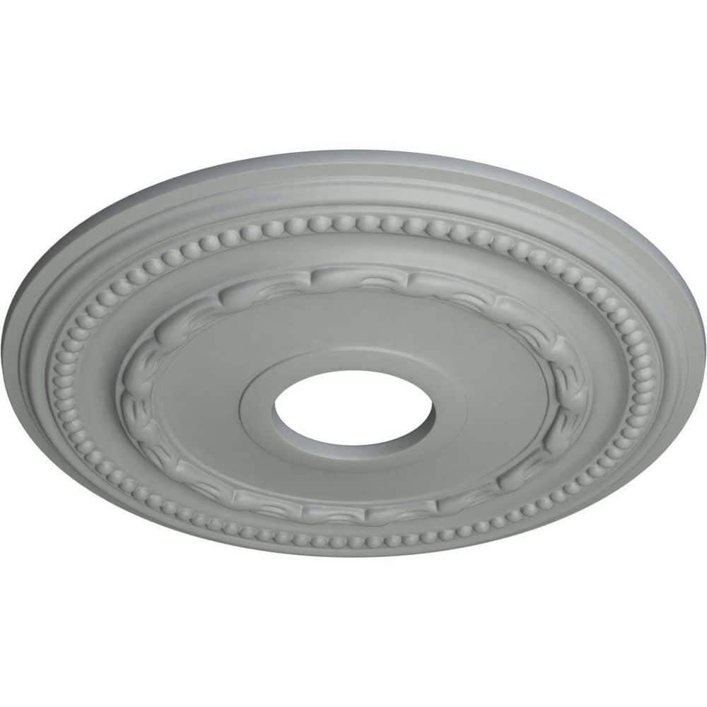 Primed White Urethane Federal Ceiling Medallion