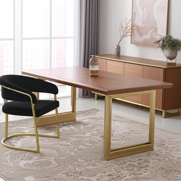 Black Stainless Steel Side Chair