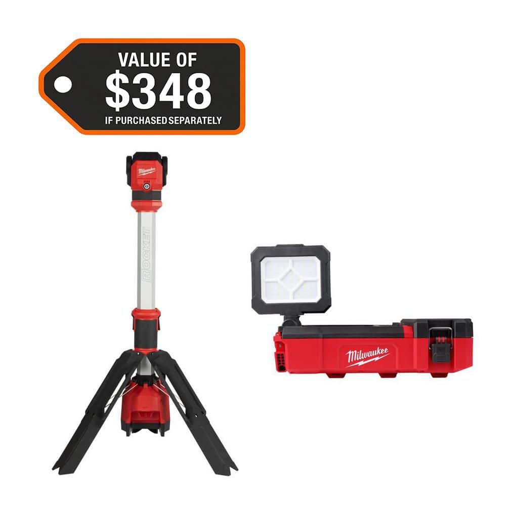 Milwaukee M12 12-Volt Lithium-Ion Cordless 1400 Lumen ROCKET LED